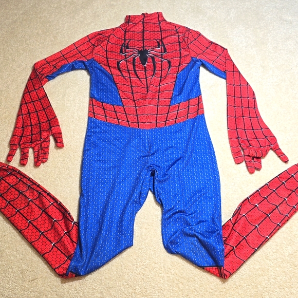 Spiderman Hero Kids Costume - Red and Blue - Picture 2 of 7